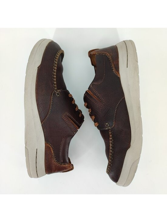 Clarks Driftway Low Men’s 10.5 US Shoes Leather Brown Oxford 261629627 main image 8